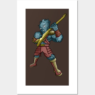 Korg on bass (The Asgardians) Posters and Art